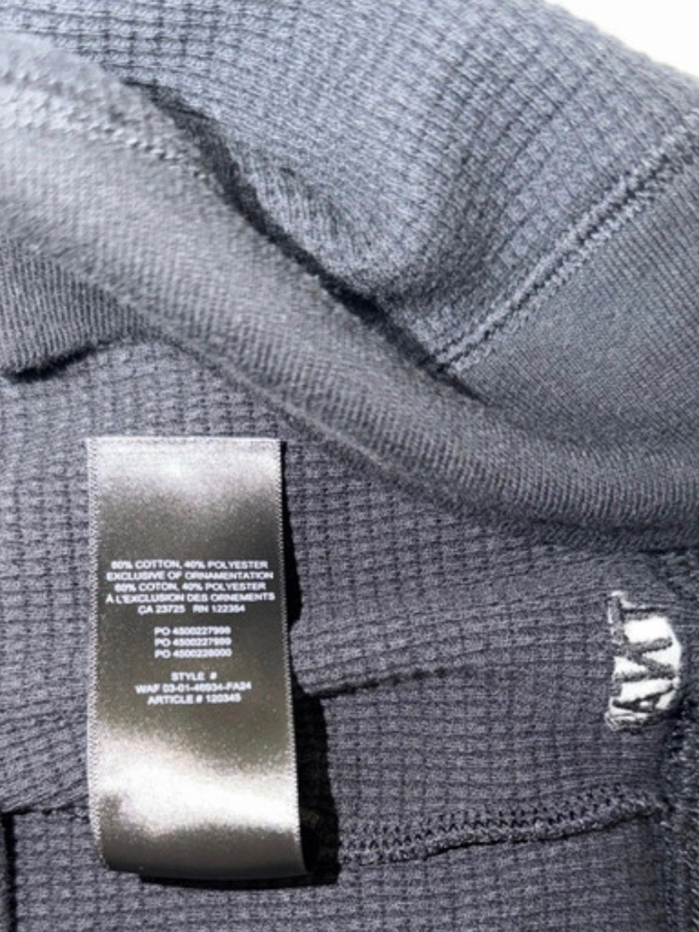 TNA Mock Neck Waffleknit Sweater - Picture 6 of 6